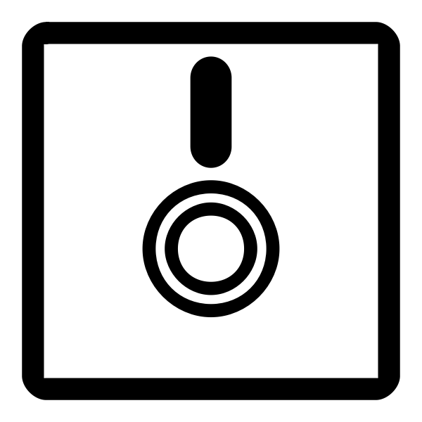 Floppy disk vector icon