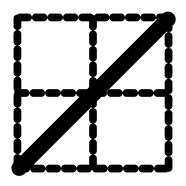 Border up icon