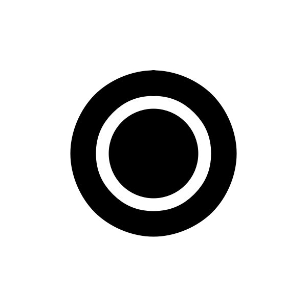 Radio symbol silhouette