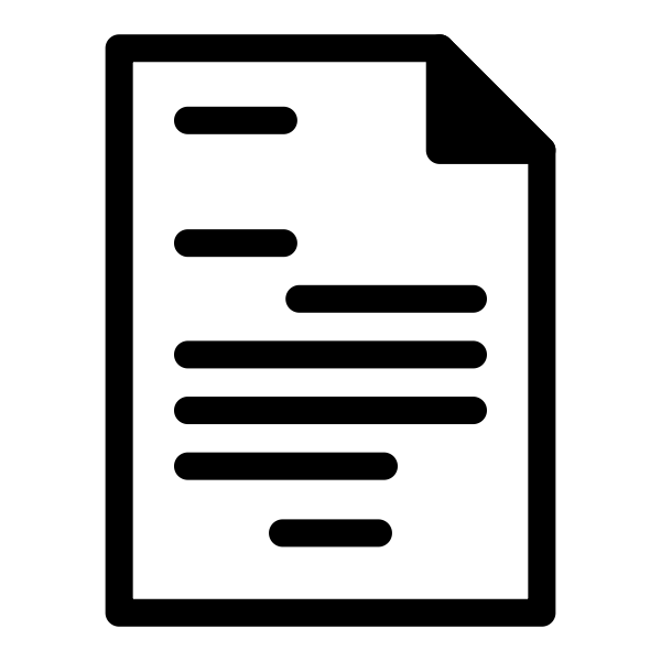 mono template letter