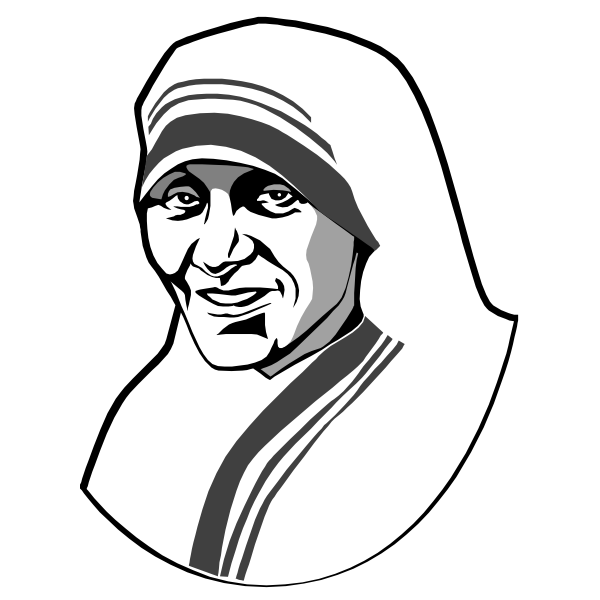 Free Free 195 Mother Teresa Svg SVG PNG EPS DXF File