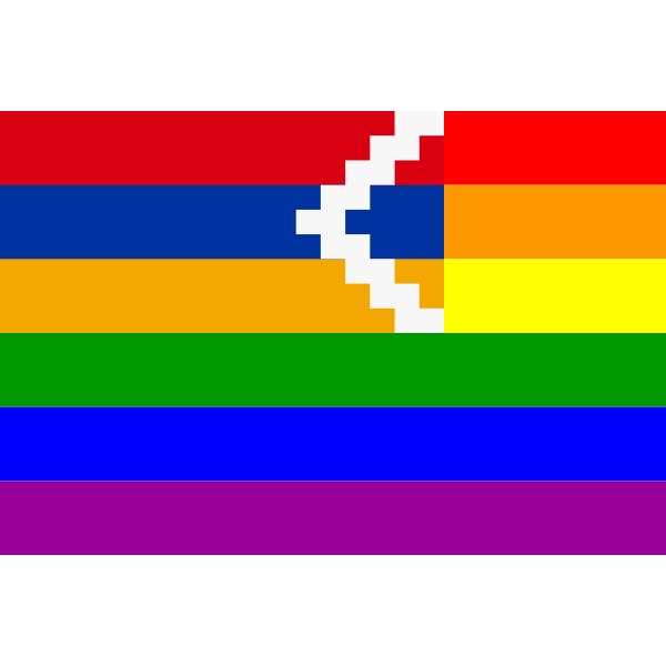 Gay Pride Flag In Vector Format Free Svg
