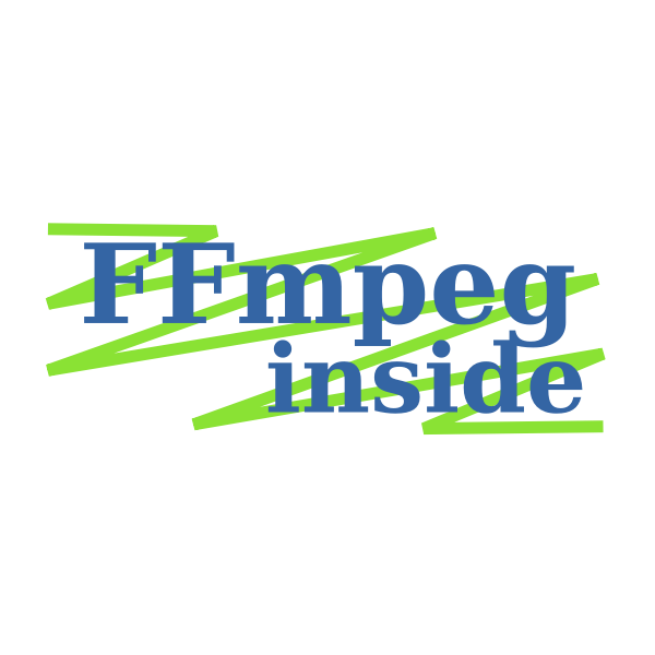 "FFmpeg inside" banner