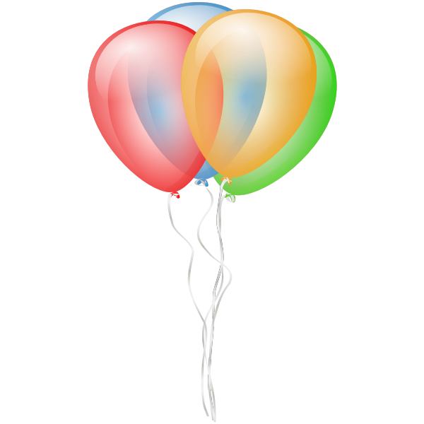 Balloons vector image