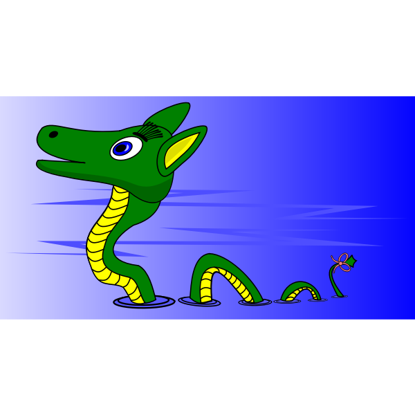 Monster from Loch Ness | Free SVG