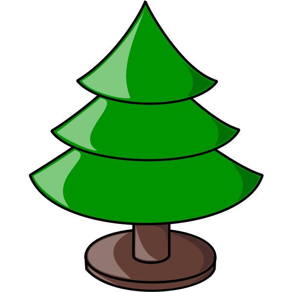Download Christmas Tree Plain Free Svg