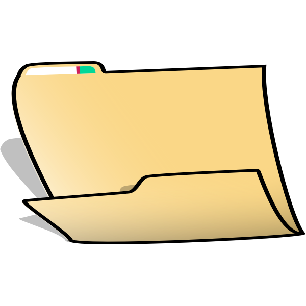 nicubunu Folder horizontal | Free SVG