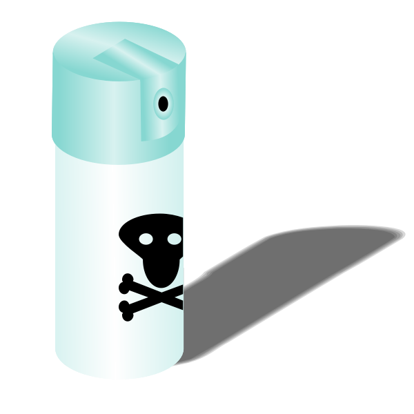 Vector image of insecticide spray