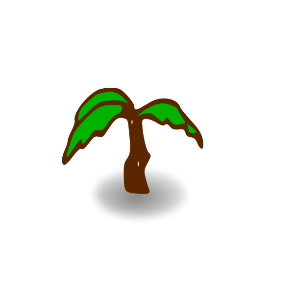 RPG map symbols: palm tree