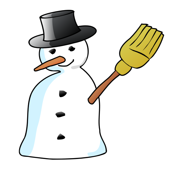 Snowman vector image