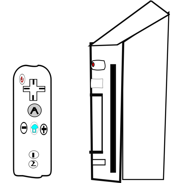 Nintendo Wii Free Svg