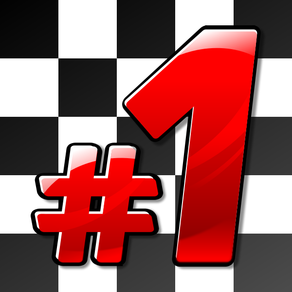 Download Number One On Racing Flag Vector Image Free Svg