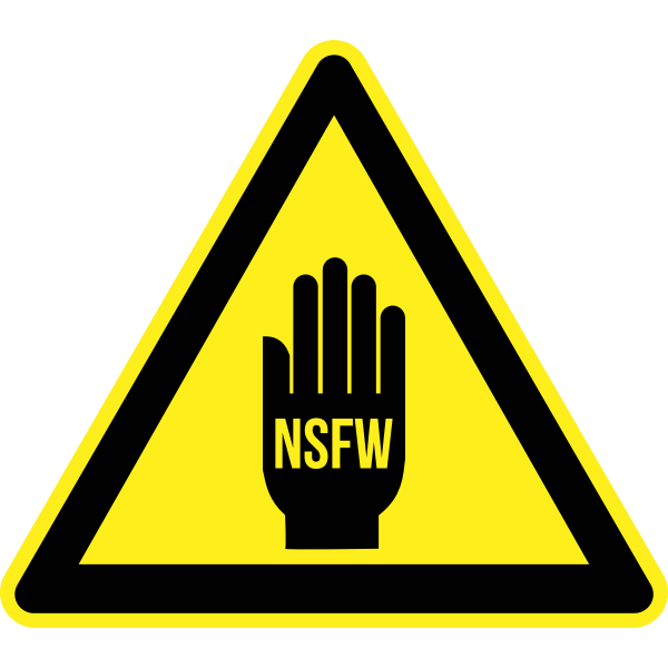 Nsfw Sign Free Svg 