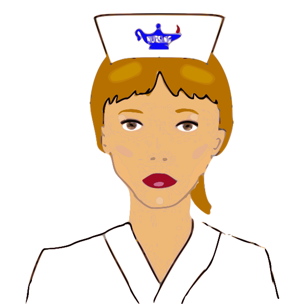 Vector image of nurse