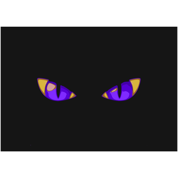 Violet eyes