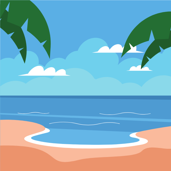 Ocean shore