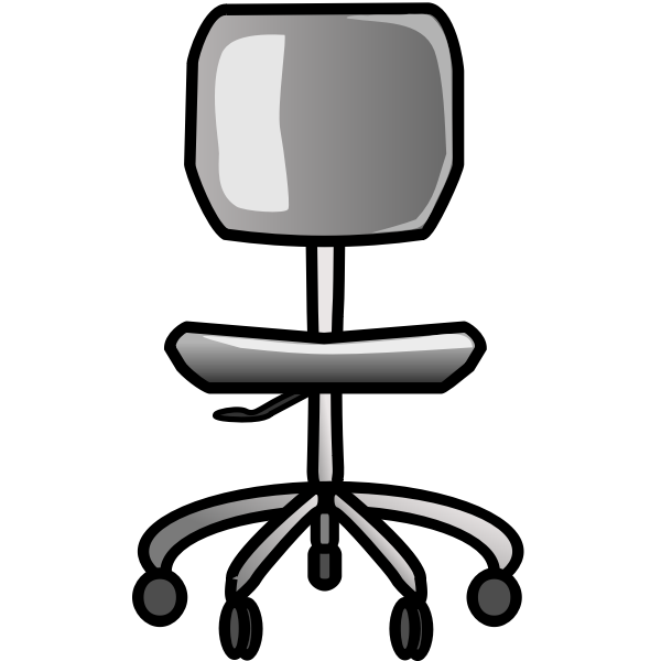 Office chair vector illusttaion