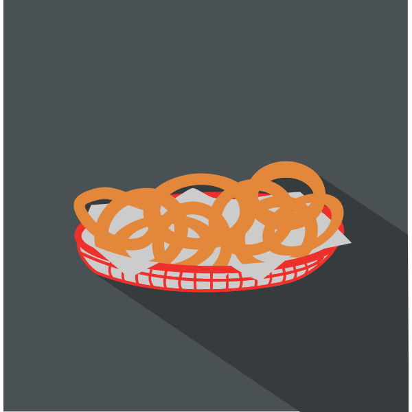 Onion rings icon