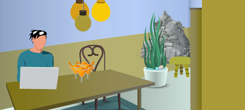 Dining room interior