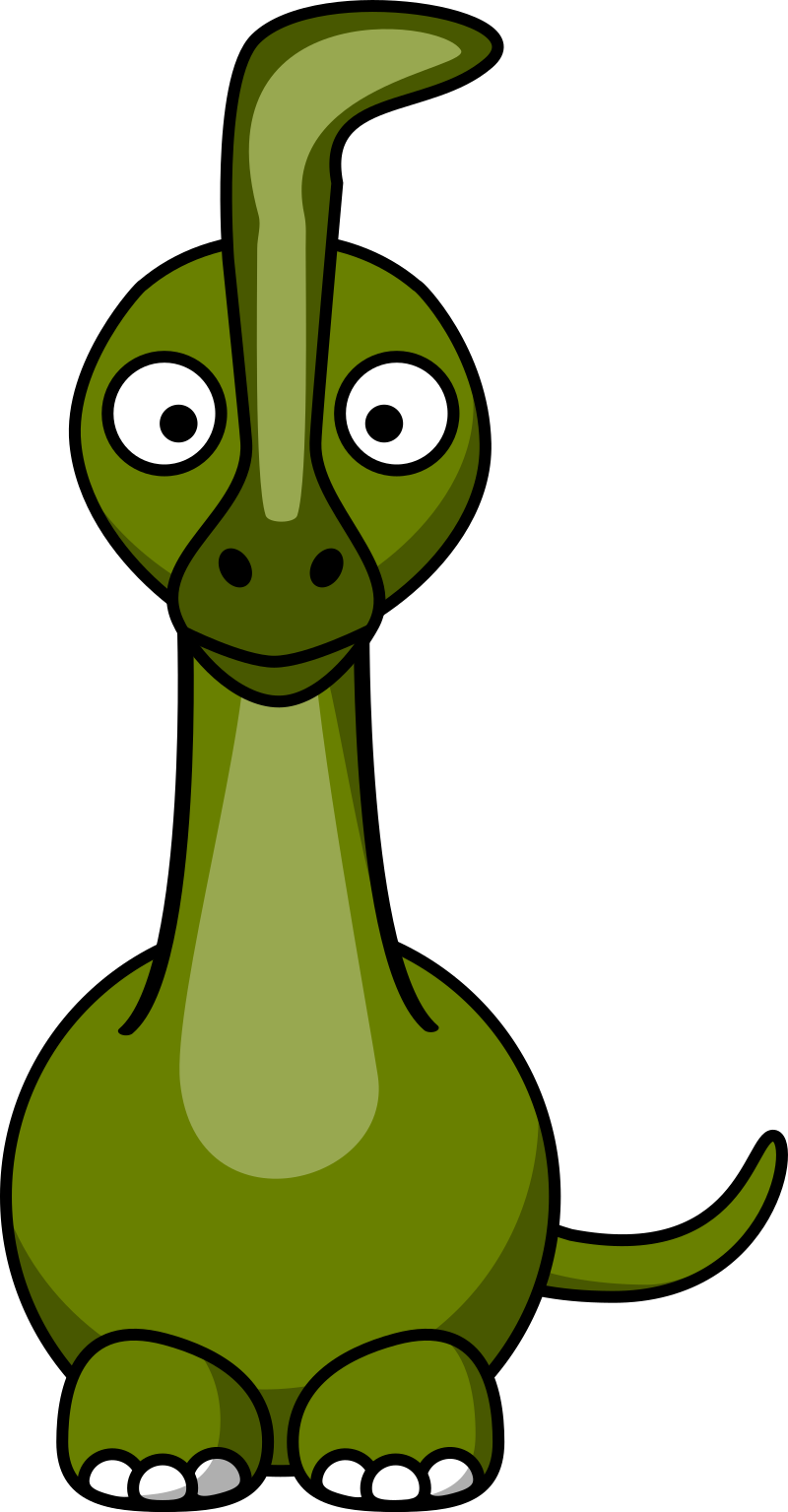 Cute Cartoon Dinosaur