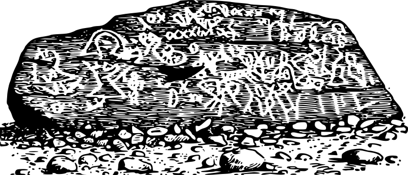 Ancient Stone Inscription