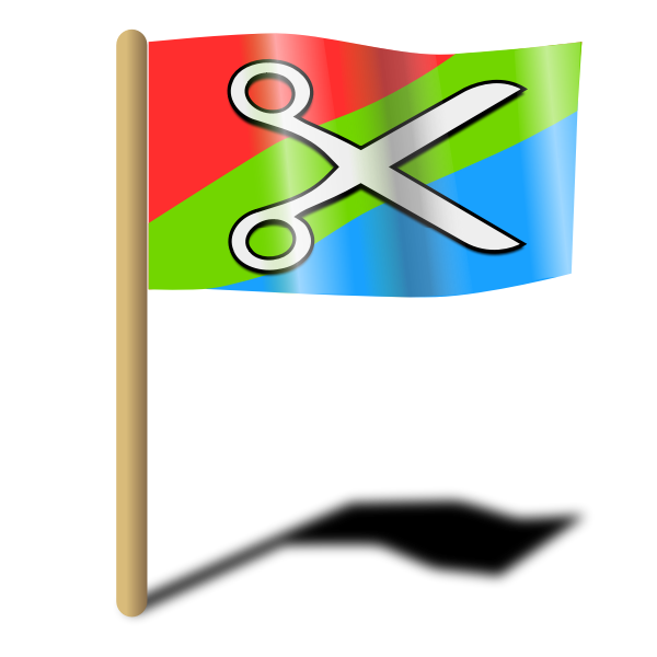 Download Open clipart flag monster | Free SVG