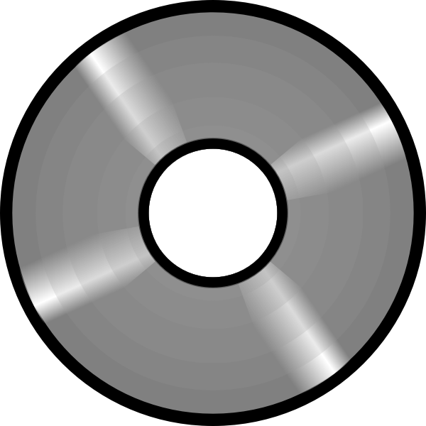 Optical disc vector image