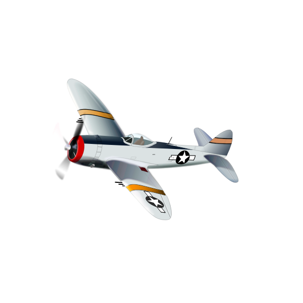 P47 Thunderbolt vector