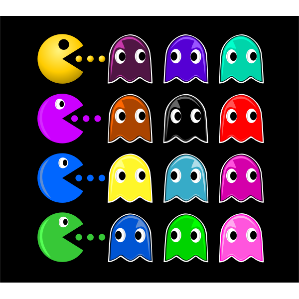 Pacman Game Svg 4745