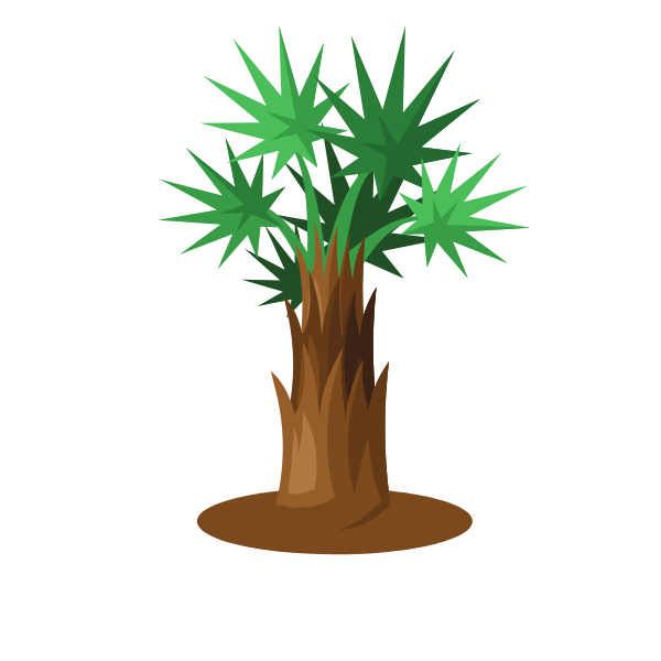 A plant with spiky leaves