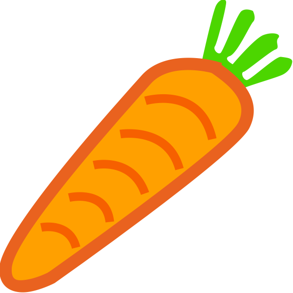 Carrot vector drawing | Free SVG