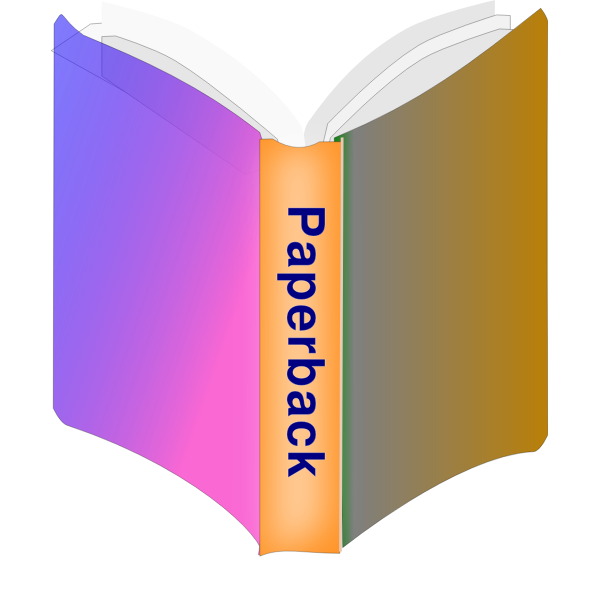 Paperback Book Icon Vector Image | Free Svg