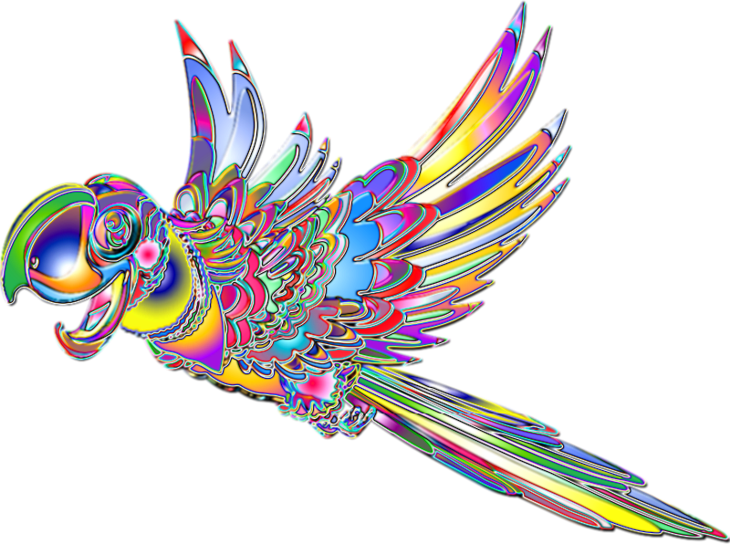 Parrot Prismatic Pattern Enhanced