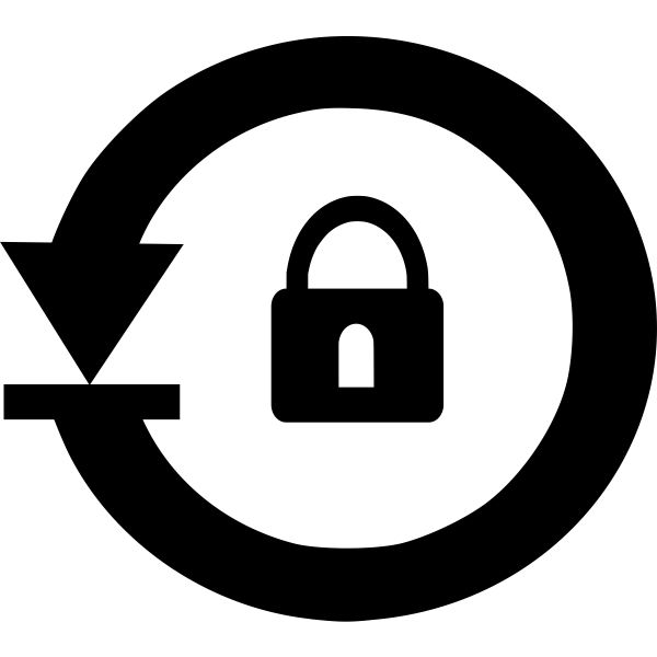 Password Reset Icon Free SVG