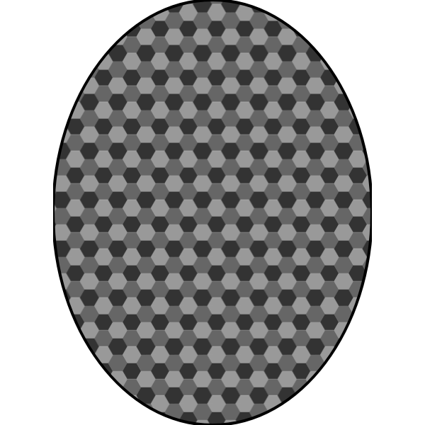 pattern honeycomb gray