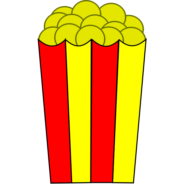 Popcorn vector illustration