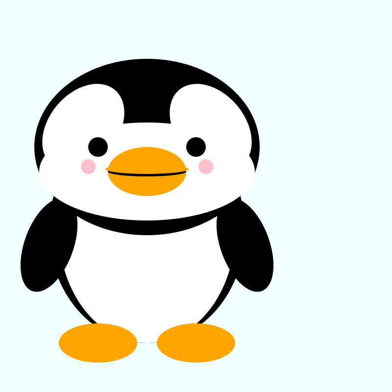 Cute penguin | Free SVG