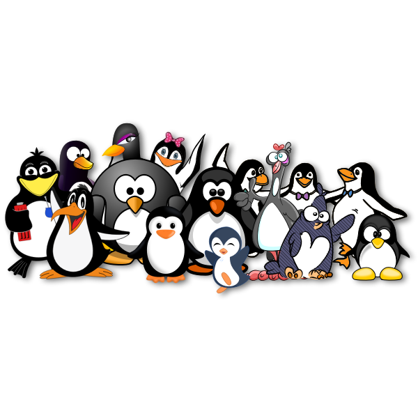 penguins like ocal | Free SVG