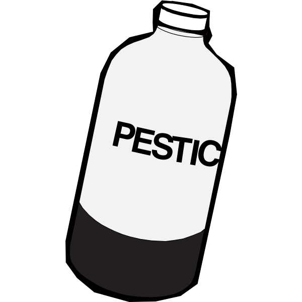 Pesticide Bottle Free Svg