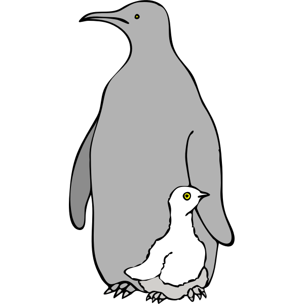 Architetto -- pinguino col piccolo