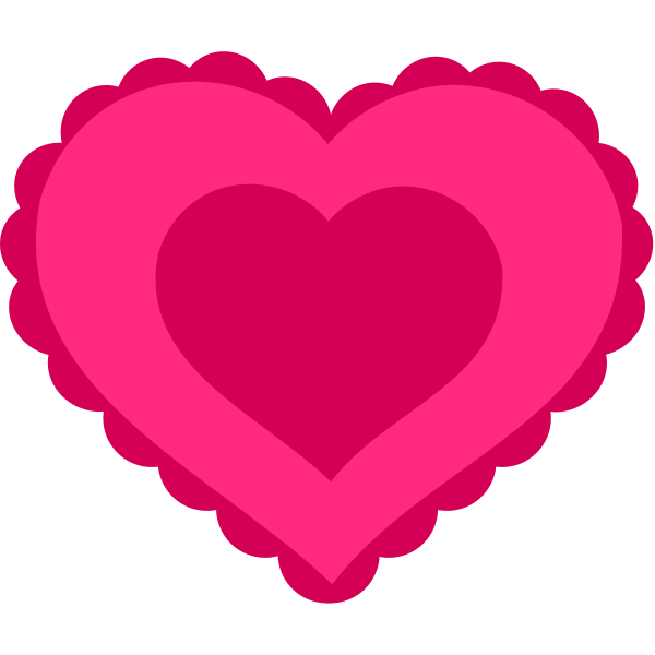 Download Vector Illustration Of Lacy Heart Free Svg