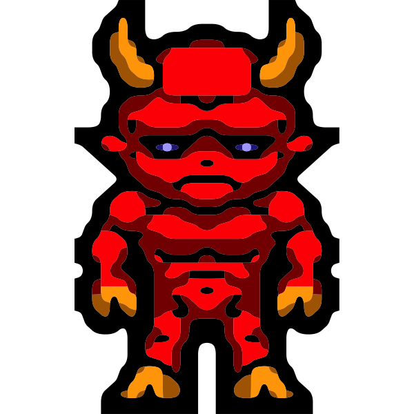 Pixel demon