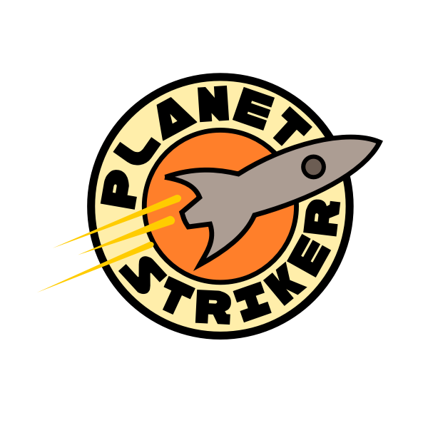 ''Planet Striker'' Logo