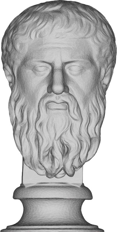 Plato Bust 3D