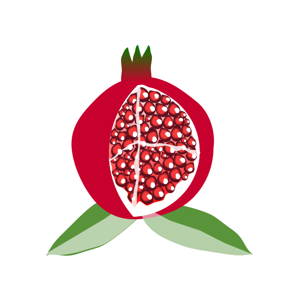 Pomegranate fruit | Free SVG