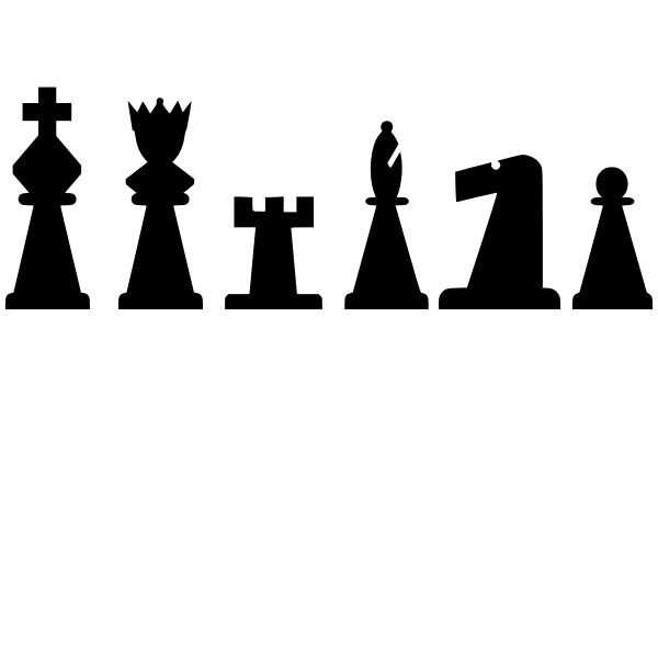 2D Chess set - Pieces 3
