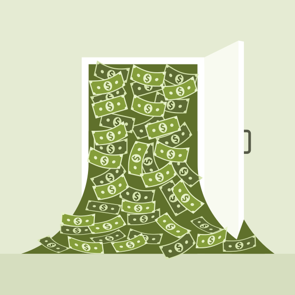Door Full of Money