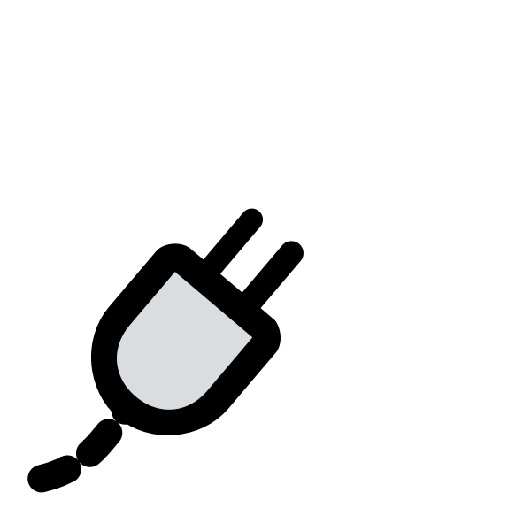 3D Hand Silhouette Crimson | Free SVG