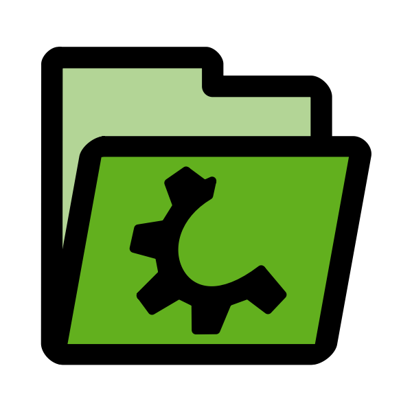primary folder green