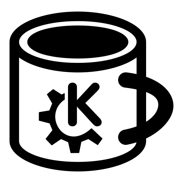 Vector clip art of coffee mug pictogram